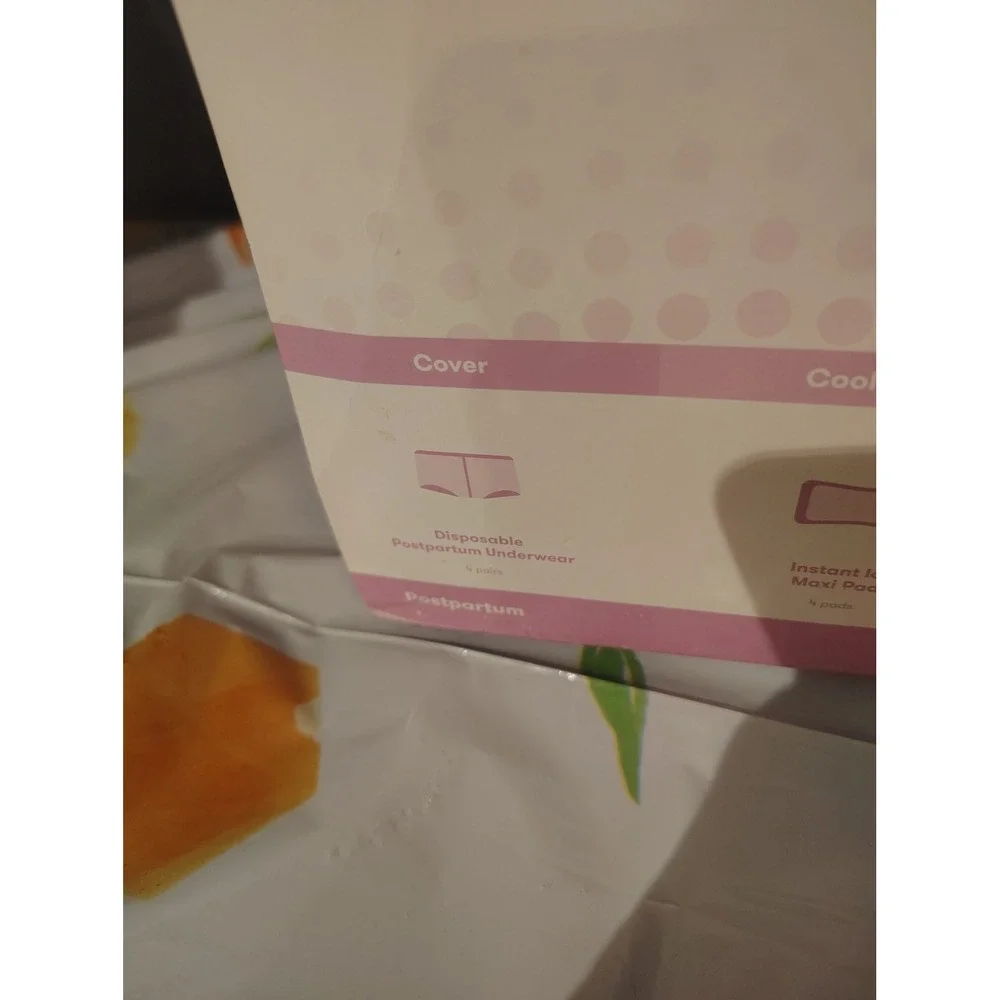 Frida Mom Postpartum Recovery Essentials Kit 5 Step Regimen with Storage Caddy